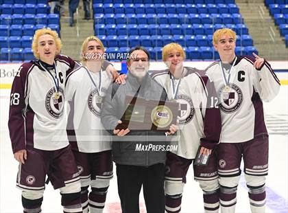 Thumbnail 2 in Woodstock Academy vs. North Haven (CIAC DII Final) photogallery.
