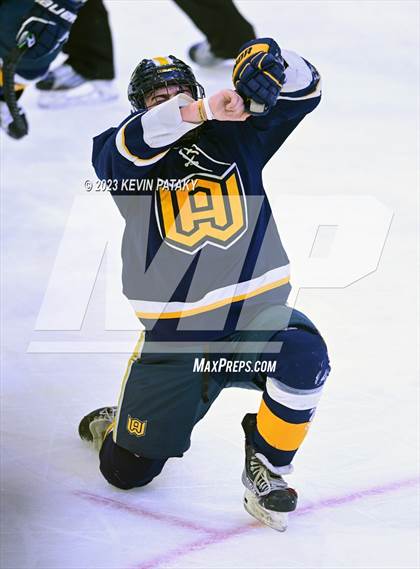 Thumbnail 3 in Woodstock Academy vs. North Haven (CIAC DII Final) photogallery.