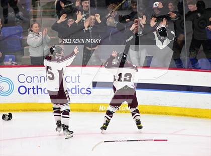 Thumbnail 2 in Woodstock Academy vs. North Haven (CIAC DII Final) photogallery.