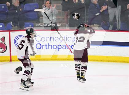 Thumbnail 3 in Woodstock Academy vs. North Haven (CIAC DII Final) photogallery.