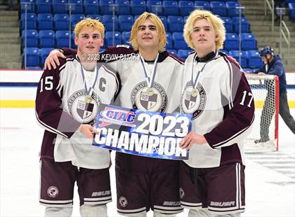 Thumbnail 2 in Woodstock Academy vs. North Haven (CIAC DII Final) photogallery.