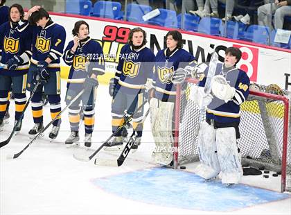 Thumbnail 2 in Woodstock Academy vs. North Haven (CIAC DII Final) photogallery.