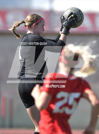 Thumbnail 2 in Huntington Beach @ Mater Dei (CIF-SS D1 Playoffs) photogallery.