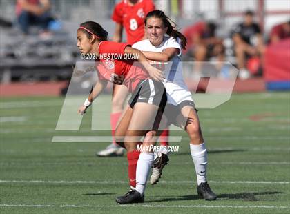 Thumbnail 1 in Huntington Beach @ Mater Dei (CIF-SS D1 Playoffs) photogallery.