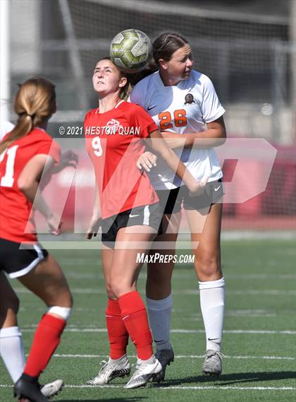 Thumbnail 1 in Huntington Beach @ Mater Dei (CIF-SS D1 Playoffs) photogallery.