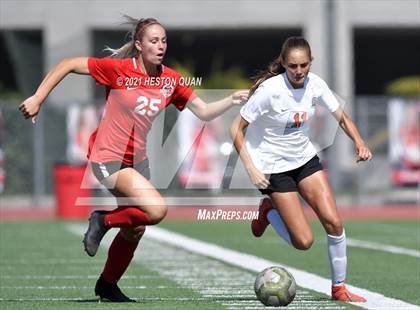 Thumbnail 2 in Huntington Beach @ Mater Dei (CIF-SS D1 Playoffs) photogallery.