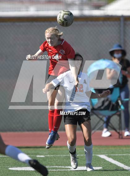 Thumbnail 3 in Huntington Beach @ Mater Dei (CIF-SS D1 Playoffs) photogallery.