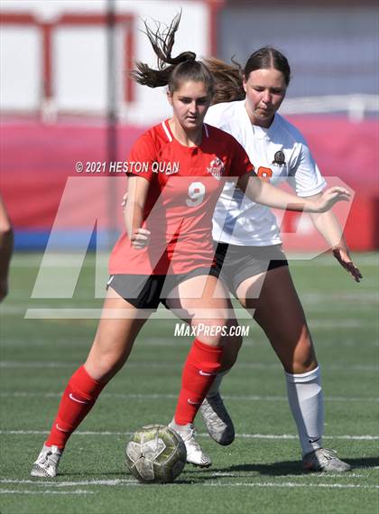 Thumbnail 3 in Huntington Beach @ Mater Dei (CIF-SS D1 Playoffs) photogallery.
