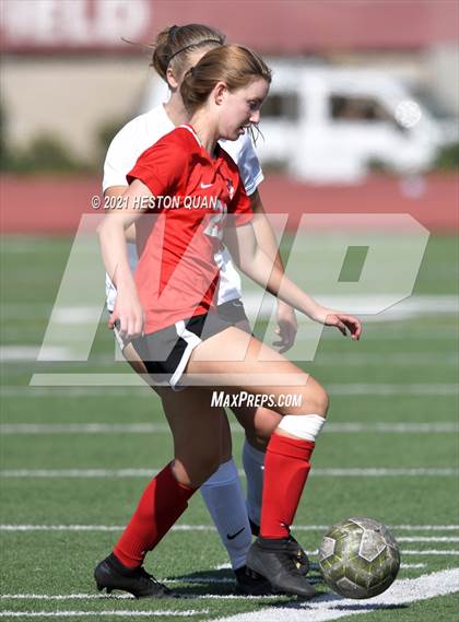 Thumbnail 1 in Huntington Beach @ Mater Dei (CIF-SS D1 Playoffs) photogallery.