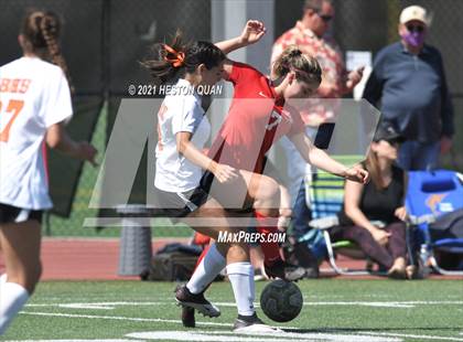 Thumbnail 1 in Huntington Beach @ Mater Dei (CIF-SS D1 Playoffs) photogallery.