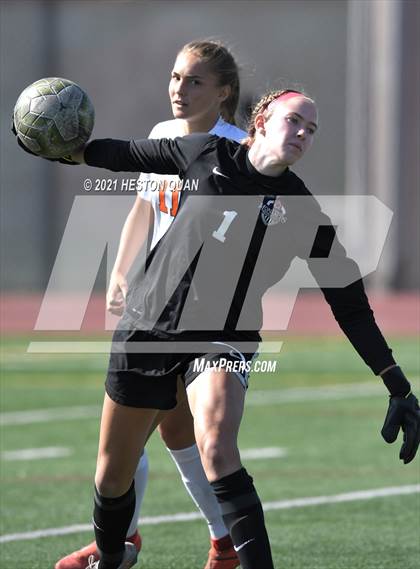 Thumbnail 2 in Huntington Beach @ Mater Dei (CIF-SS D1 Playoffs) photogallery.