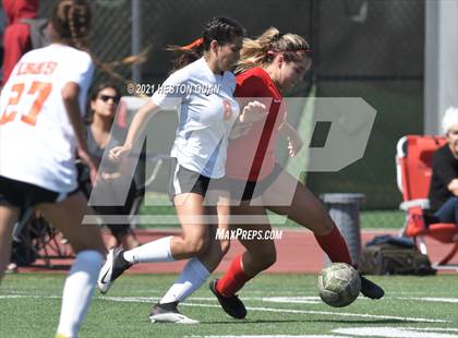 Thumbnail 2 in Huntington Beach @ Mater Dei (CIF-SS D1 Playoffs) photogallery.