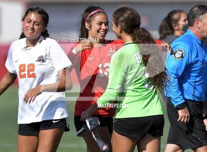 Thumbnail 3 in Huntington Beach @ Mater Dei (CIF-SS D1 Playoffs) photogallery.