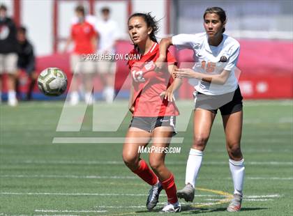 Thumbnail 2 in Huntington Beach @ Mater Dei (CIF-SS D1 Playoffs) photogallery.