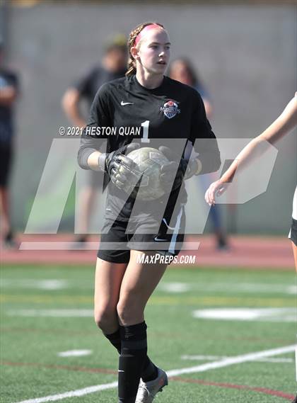 Thumbnail 2 in Huntington Beach @ Mater Dei (CIF-SS D1 Playoffs) photogallery.
