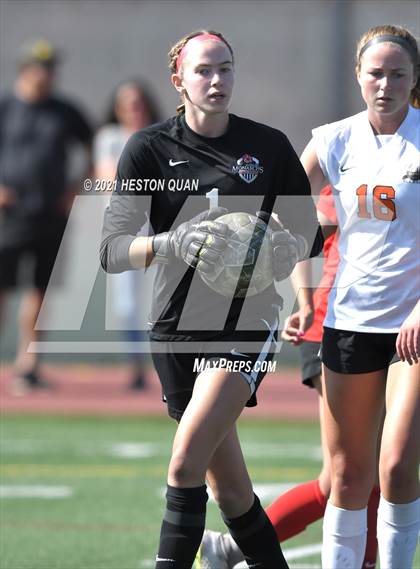 Thumbnail 1 in Huntington Beach @ Mater Dei (CIF-SS D1 Playoffs) photogallery.