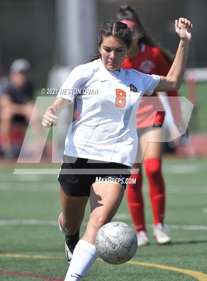 Thumbnail 3 in Huntington Beach @ Mater Dei (CIF-SS D1 Playoffs) photogallery.