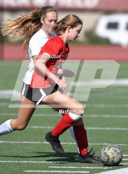 Thumbnail 2 in Huntington Beach @ Mater Dei (CIF-SS D1 Playoffs) photogallery.