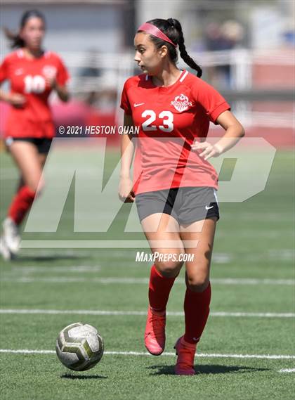 Thumbnail 1 in Huntington Beach @ Mater Dei (CIF-SS D1 Playoffs) photogallery.