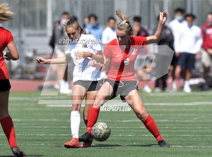 Thumbnail 1 in Huntington Beach @ Mater Dei (CIF-SS D1 Playoffs) photogallery.