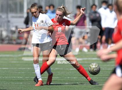 Thumbnail 2 in Huntington Beach @ Mater Dei (CIF-SS D1 Playoffs) photogallery.