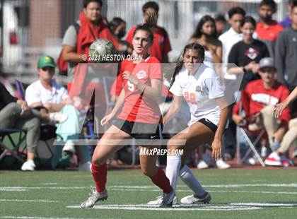 Thumbnail 2 in Huntington Beach @ Mater Dei (CIF-SS D1 Playoffs) photogallery.