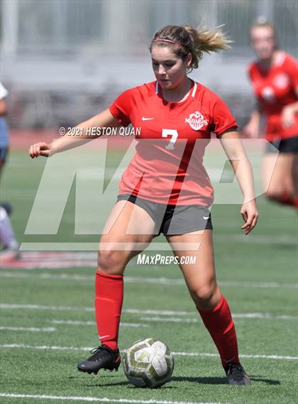 Thumbnail 1 in Huntington Beach @ Mater Dei (CIF-SS D1 Playoffs) photogallery.
