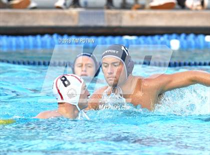 Thumbnail 2 in Newport Harbor vs Harvard-Westlake (CIF SS D1 Final) photogallery.