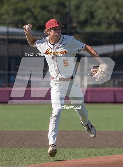 Thumbnail 1 in Cardinal Newman vs. Vallejo (CIF NCS D2 1st Round) photogallery.