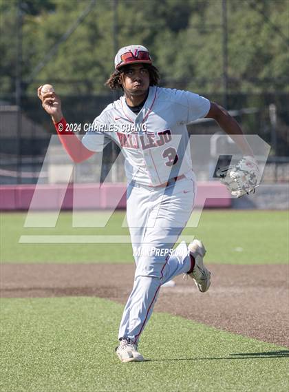 Thumbnail 2 in Cardinal Newman vs. Vallejo (CIF NCS D2 1st Round) photogallery.