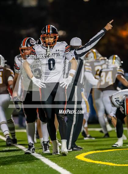 Thumbnail 2 in Los Gatos vs Saint Francis (CIF CCS D1 Final) photogallery.