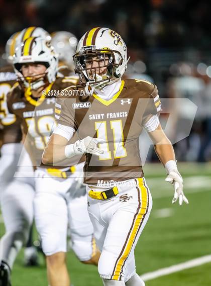 Thumbnail 2 in Los Gatos vs Saint Francis (CIF CCS D1 Final) photogallery.