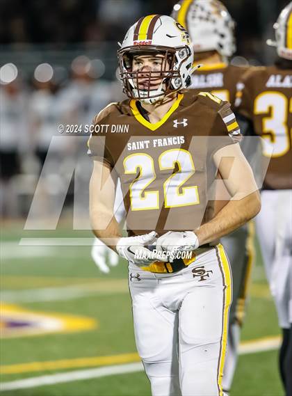 Thumbnail 2 in Los Gatos vs Saint Francis (CIF CCS D1 Final) photogallery.