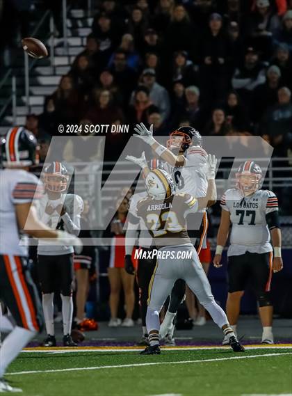 Thumbnail 1 in Los Gatos vs Saint Francis (CIF CCS D1 Final) photogallery.