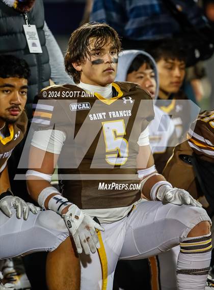 Thumbnail 2 in Los Gatos vs Saint Francis (CIF CCS D1 Final) photogallery.