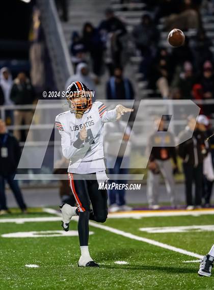 Thumbnail 2 in Los Gatos vs Saint Francis (CIF CCS D1 Final) photogallery.
