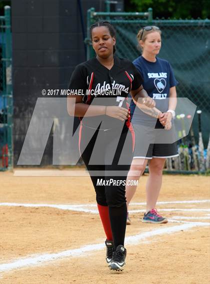Thumbnail 3 in Jane Addams Campus vs Scholars Academy (PSAL Division B Semifinal) photogallery.
