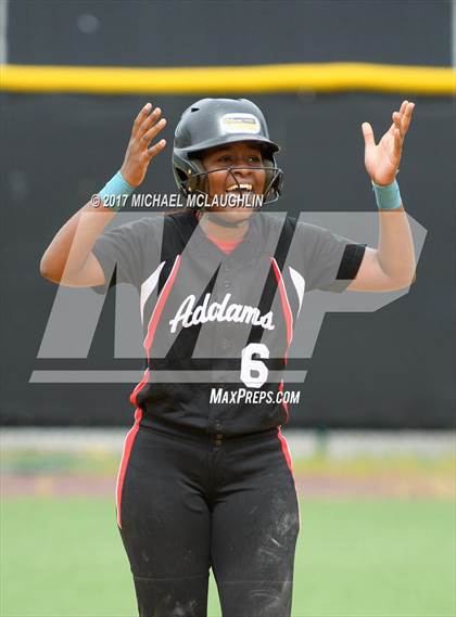 Thumbnail 1 in Jane Addams Campus vs Scholars Academy (PSAL Division B Semifinal) photogallery.