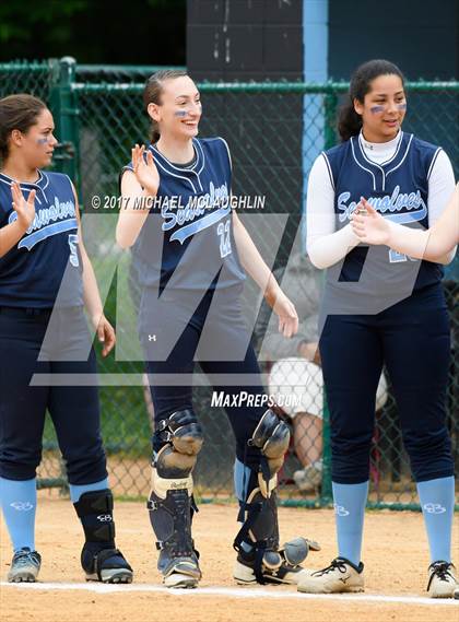 Thumbnail 1 in Jane Addams Campus vs Scholars Academy (PSAL Division B Semifinal) photogallery.