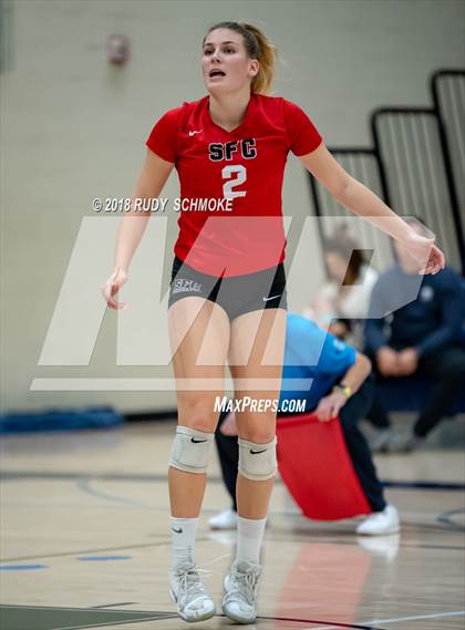 Thumbnail 3 in Santa Fe Christian @ Del Norte (CIF State D2 Round I Playoff) photogallery.