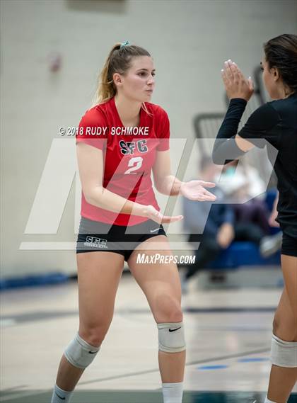Thumbnail 2 in Santa Fe Christian @ Del Norte (CIF State D2 Round I Playoff) photogallery.
