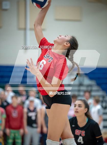 Thumbnail 3 in Santa Fe Christian @ Del Norte (CIF State D2 Round I Playoff) photogallery.