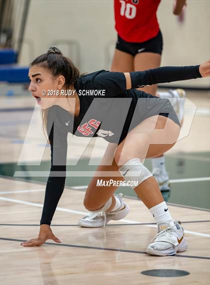 Thumbnail 3 in Santa Fe Christian @ Del Norte (CIF State D2 Round I Playoff) photogallery.