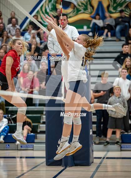 Thumbnail 3 in Santa Fe Christian @ Del Norte (CIF State D2 Round I Playoff) photogallery.