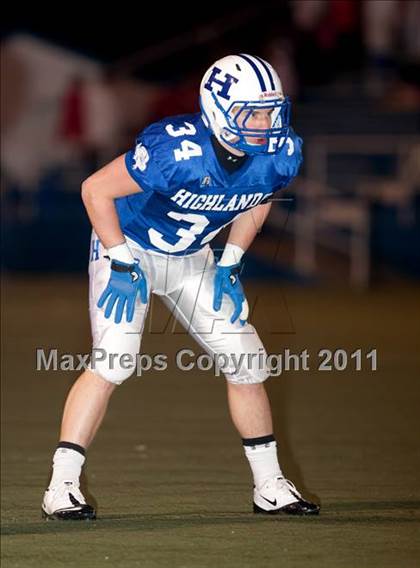 Thumbnail 2 in Highlands vs. Johnson Central (Class 4A KHSAA Commonwealth Gridiron Bowl) photogallery.