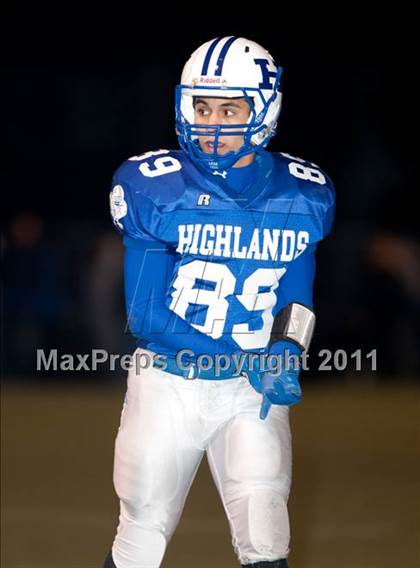Thumbnail 2 in Highlands vs. Johnson Central (Class 4A KHSAA Commonwealth Gridiron Bowl) photogallery.