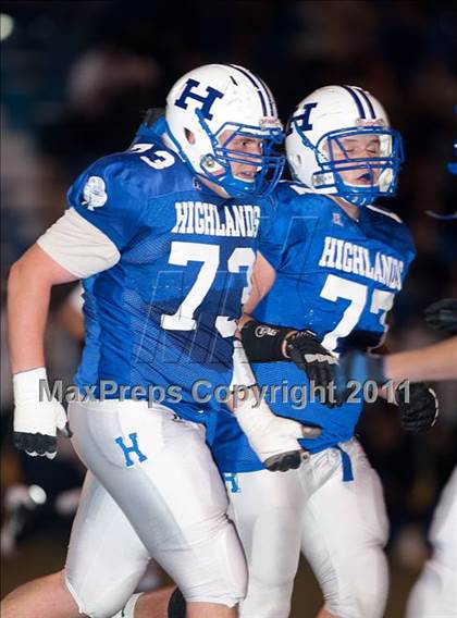 Thumbnail 1 in Highlands vs. Johnson Central (Class 4A KHSAA Commonwealth Gridiron Bowl) photogallery.