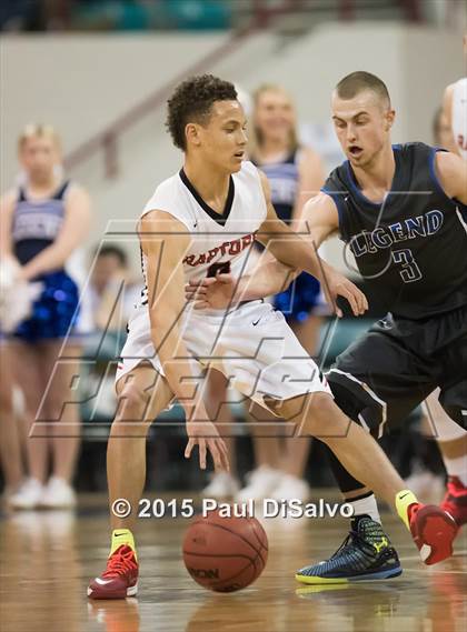 Thumbnail 1 in Eaglecrest vs. Legend (CHSAA 5A Great 8) photogallery.