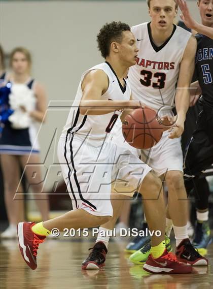 Thumbnail 2 in Eaglecrest vs. Legend (CHSAA 5A Great 8) photogallery.