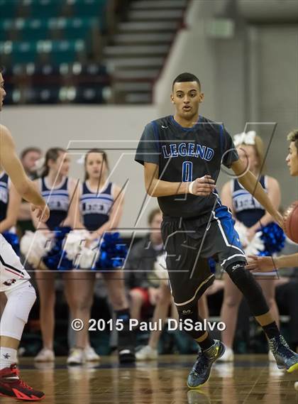 Thumbnail 1 in Eaglecrest vs. Legend (CHSAA 5A Great 8) photogallery.